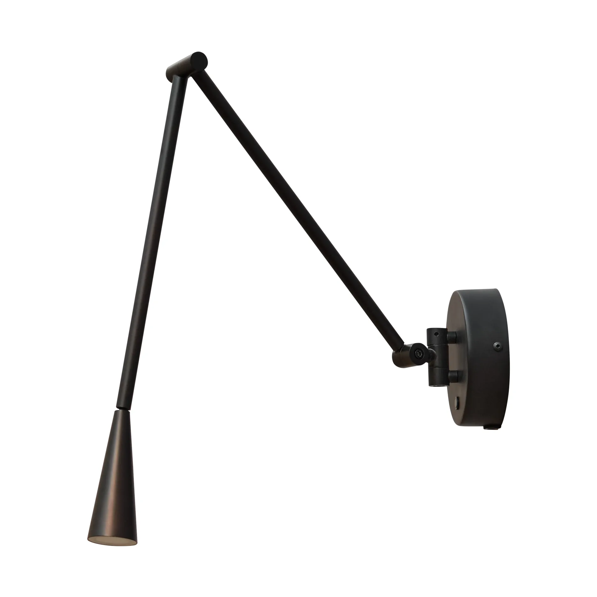 Snake vägglampa, Burned Black 101 Copenhagen