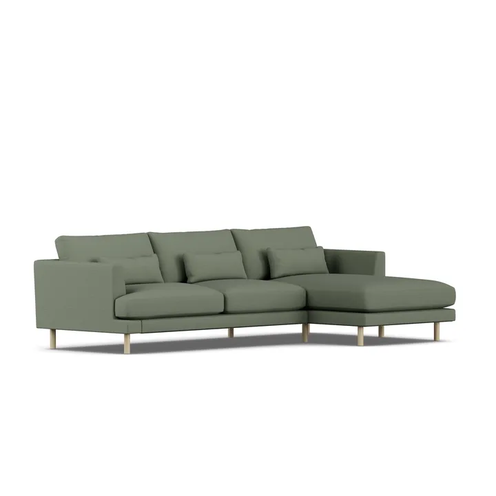 Bredhult soffa - Same Forest 6677-vitoljad ek, 2,5-sits C1 - 1898