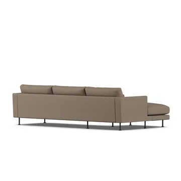 Bredhult soffa - Same Mole 6674-svart stål, 2,5-sits C2 - 1898