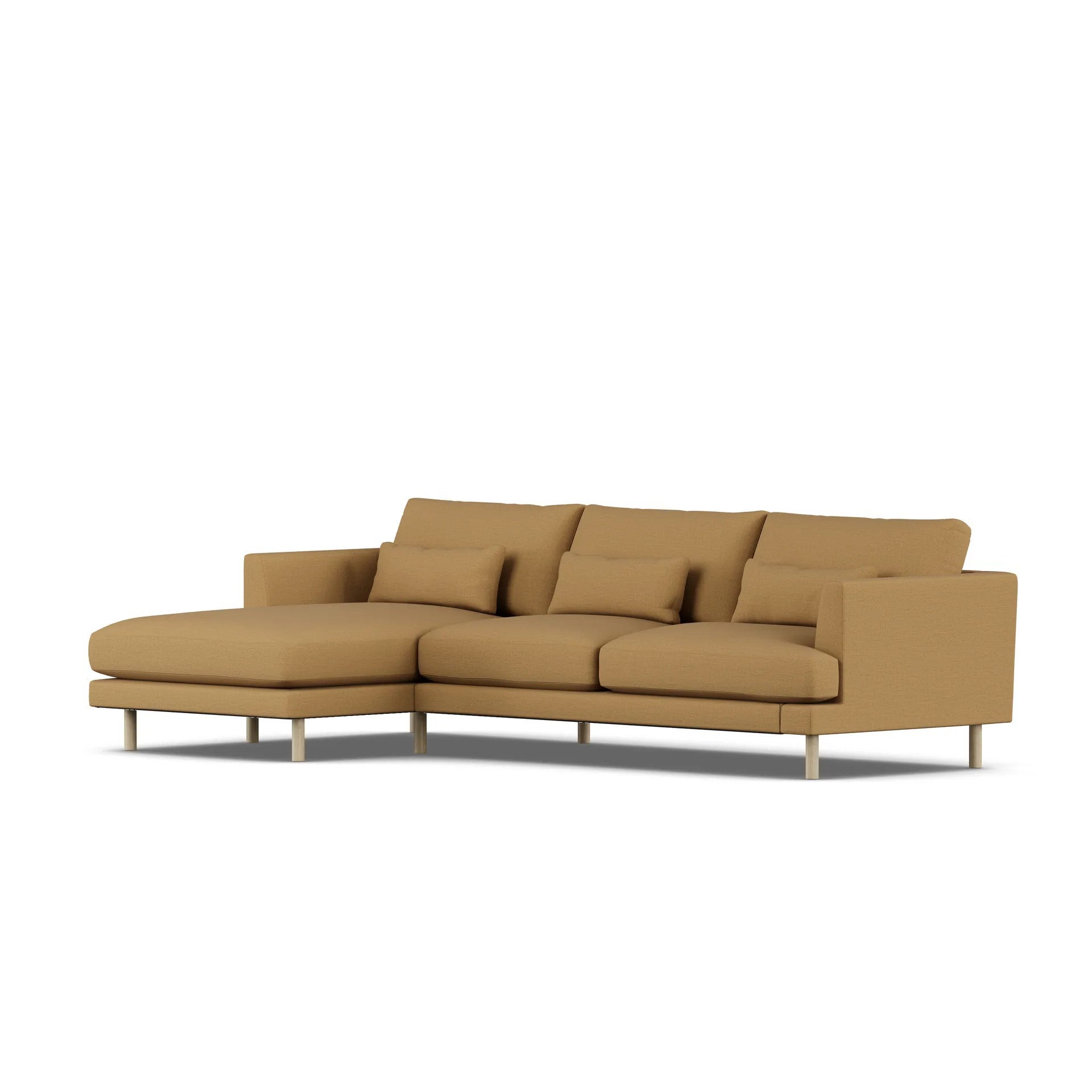 Bredhult soffa, Same Ochre 6676-vitoljad ek, 2,5-sits C2 1898