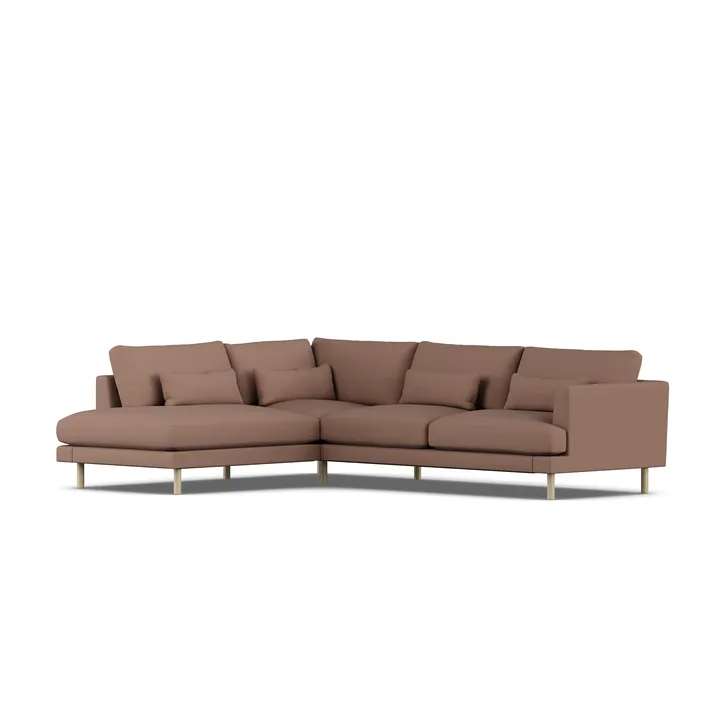 Bredhult soffa - Same Rust 6675-vitoljad ek, 3-sits A2 - 1898