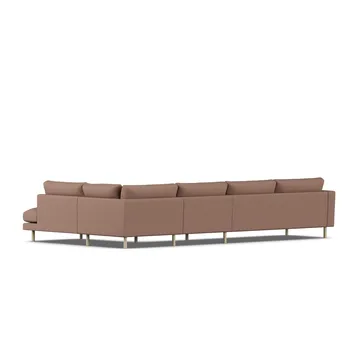 Bredhult soffa - Same Rust 6675-vitoljad ek, 4-sits B1 - 1898