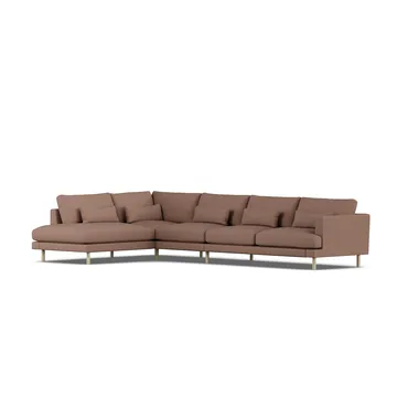 Bredhult soffa - Same Rust 6675-vitoljad ek, 4-sits B2 - 1898