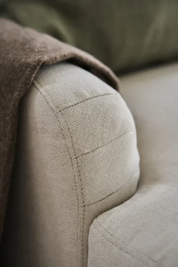 Lidnäs fåtölj - Caleido Beige 9600-vitoljad ek - 1898