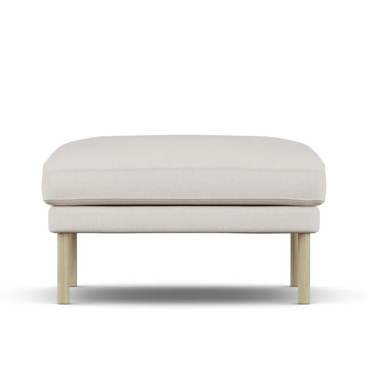 Linnevik fotpall - Same Off White 6671-vitoljad ek - 1898