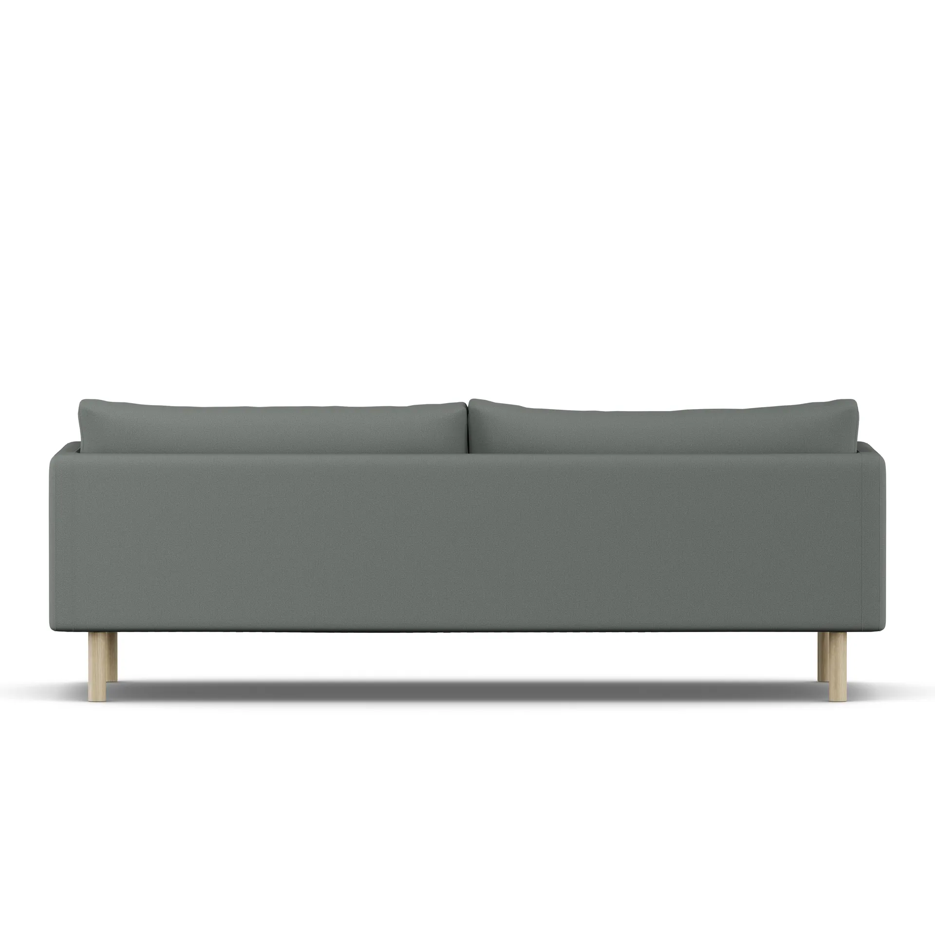 Linnevik soffa, Caleido Grey 1240-vitoljad ek, 4-sits 1898