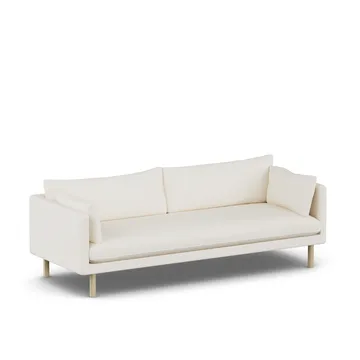 Linnevik soffa - Jump Off White 1954-vitoljad ek, 4-sits - 1898