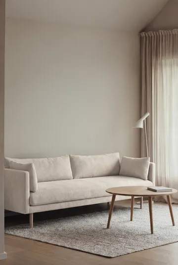 Linnevik soffa - Jump Off White 1954-vitoljad ek, 4-sits - 1898