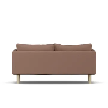 Linnevik soffa - Same Rust 6675-vitoljad ek, 2-sits - 1898
