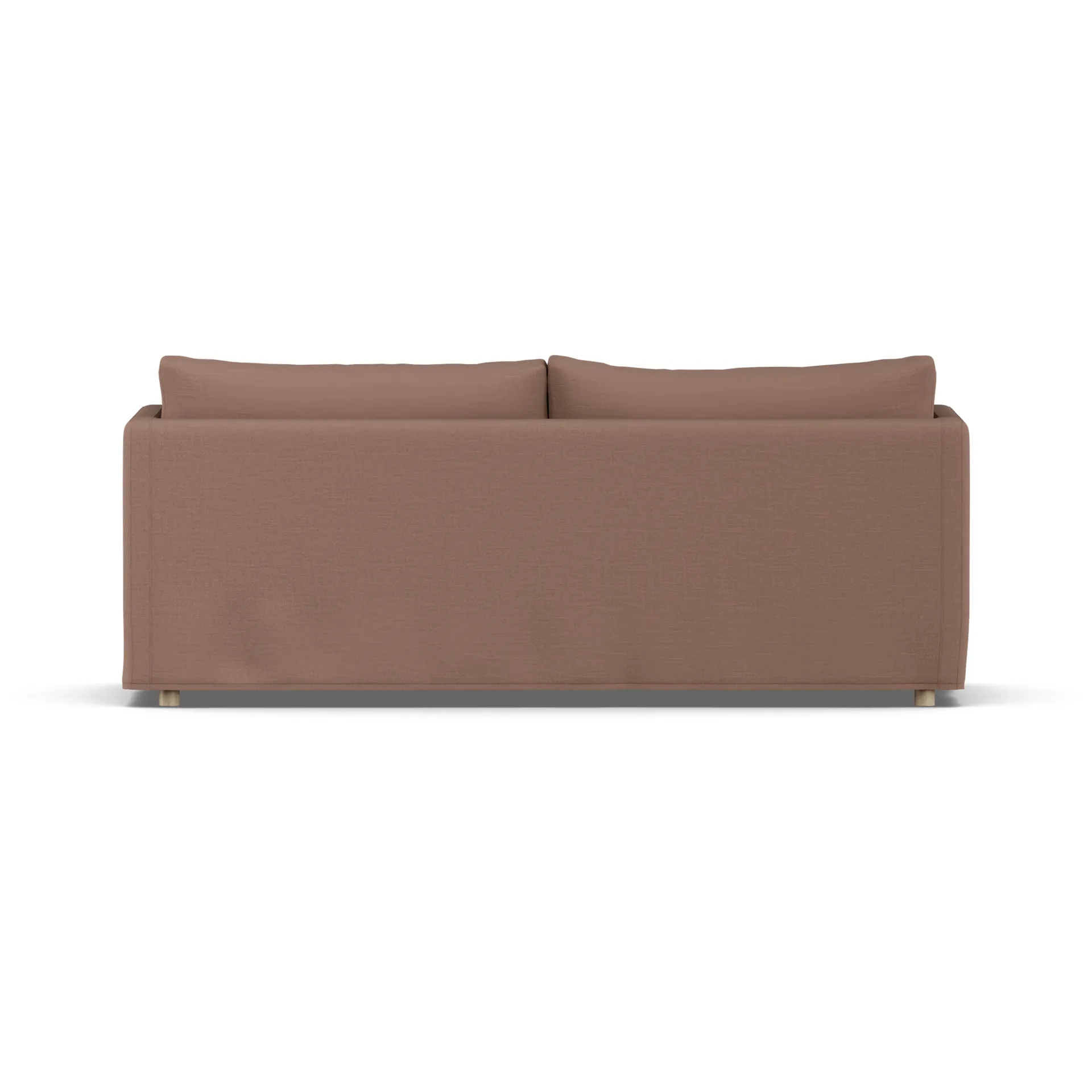 Linnevik soffa, Same Rust 6675-vitoljad ek, 3-sits, med kappa 1898