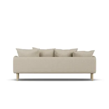 Sjövik soffa - Bern Beige 0341-vitoljad ek, 3-sits - 1898