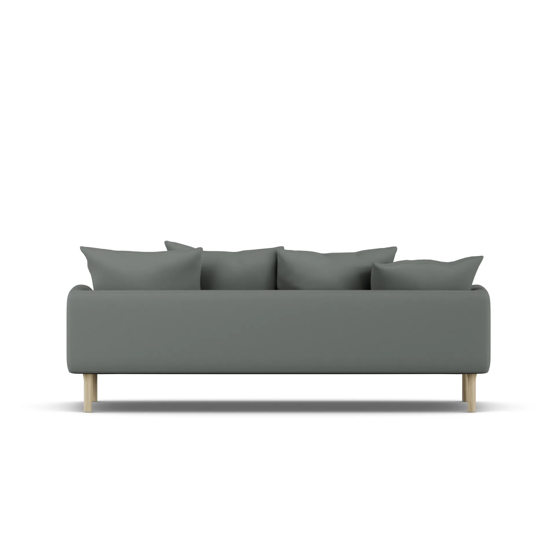 Sjövik soffa, Caleido Grey 1240-vitoljad ek, 3-sits 1898