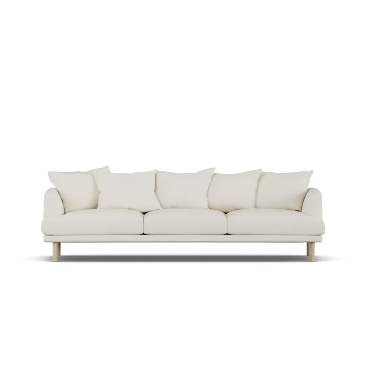 Sjövik soffa - Jump Off White 1954-vitoljad ek, 3,5-sits - 1898