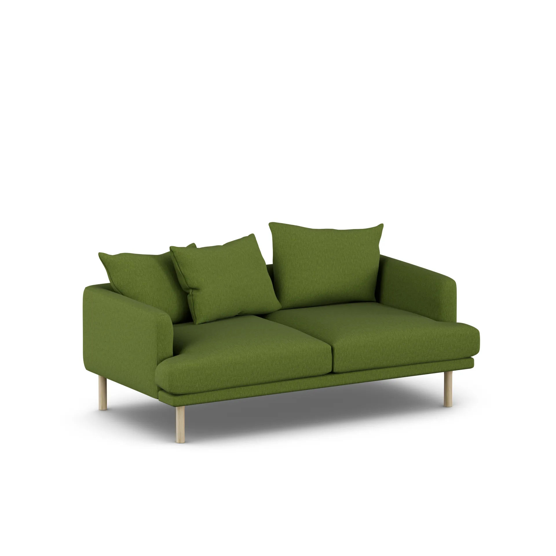 Sjövik soffa, Luiza Green 3975-vitoljad ek, 2,5-sits 1898
