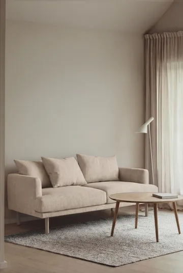 Sjövik soffa - Same Beige 6670-vitoljad ek, 2,5-sits - 1898