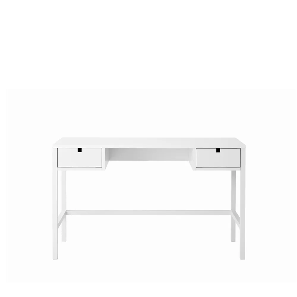 Square skrivbord, Vit 1898