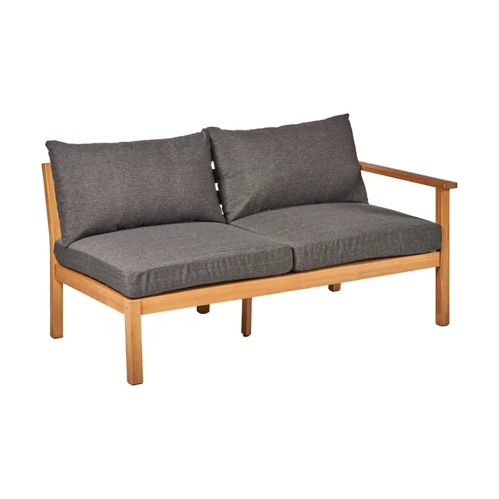 Stockaryd soffmodul 2-sits vänster teak/dark grey - 1898