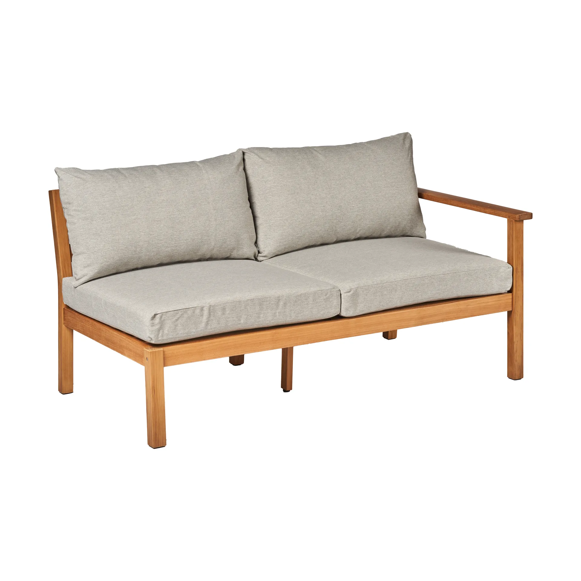 Stockaryd soffmodul 2-sits vänster teak/light grey 1898