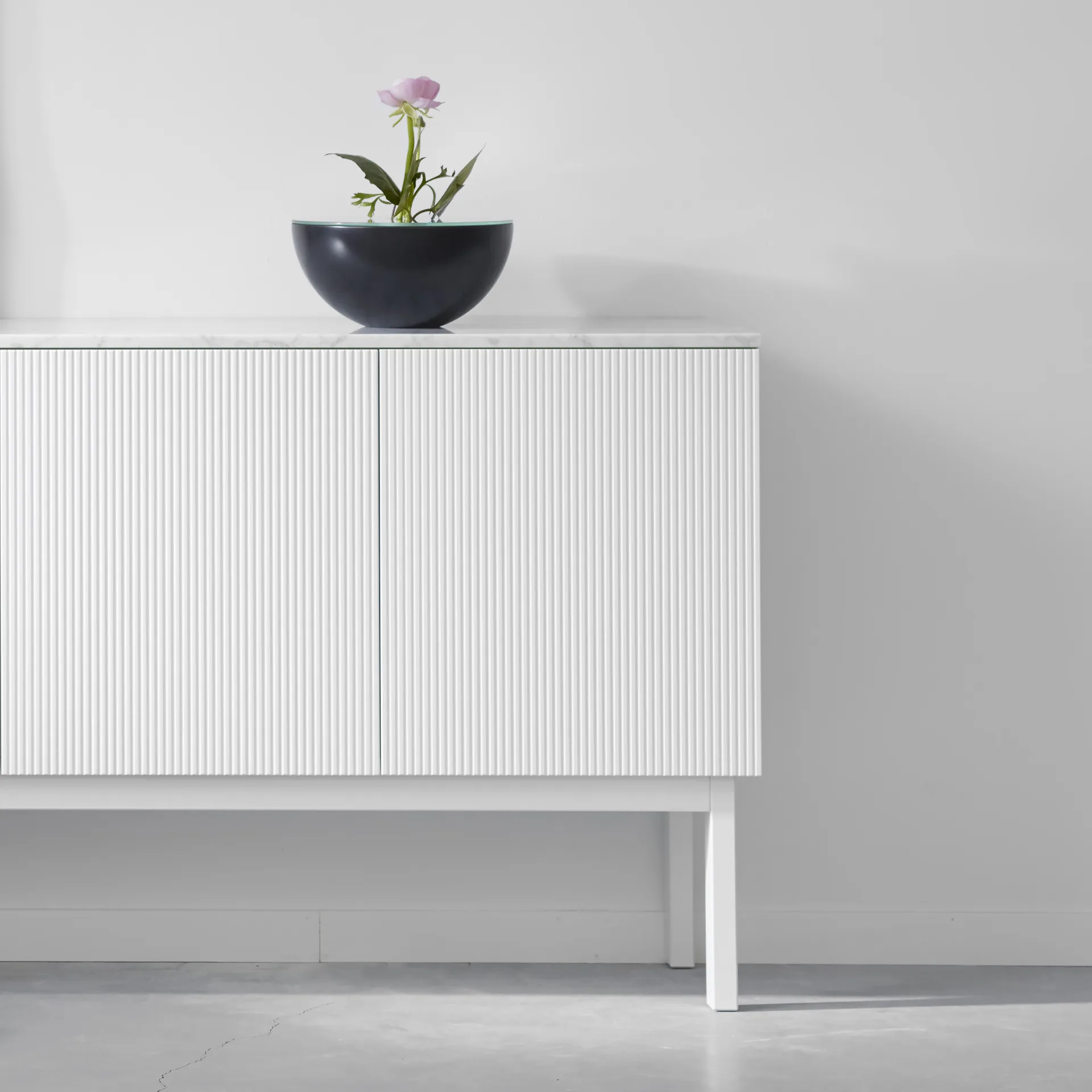 Beam sideboard, ljusgrå, ljusgrå sockel A2