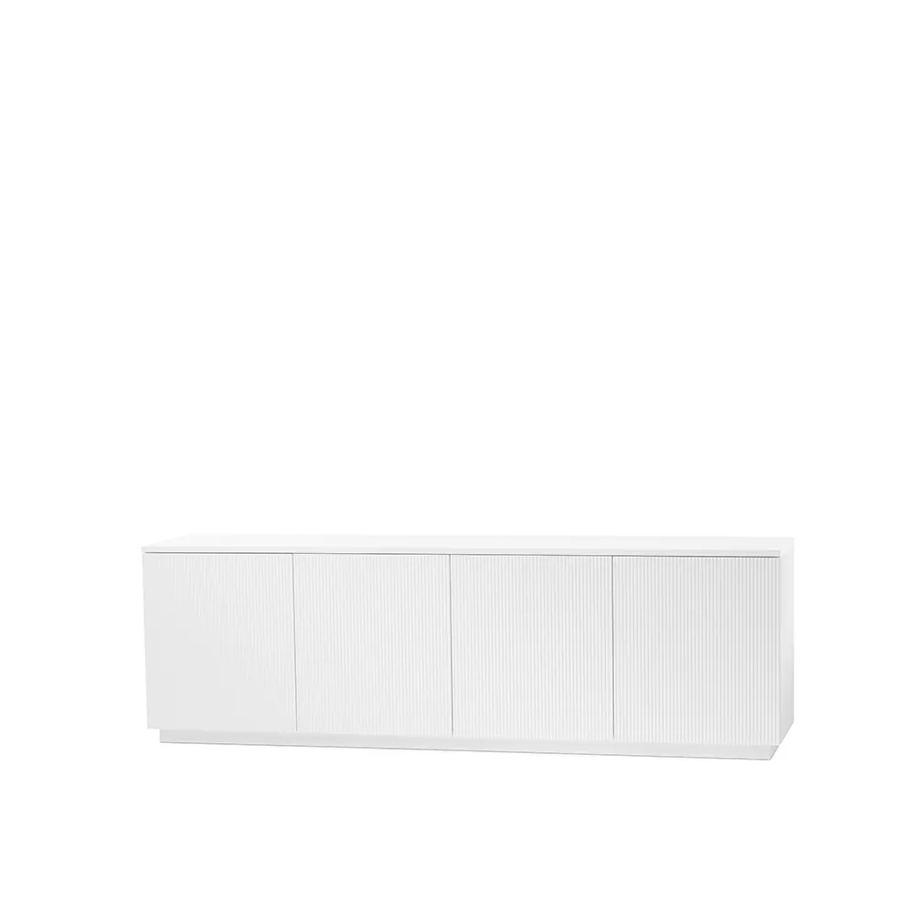 Beam sideboard, vit lack, vit sockel A2