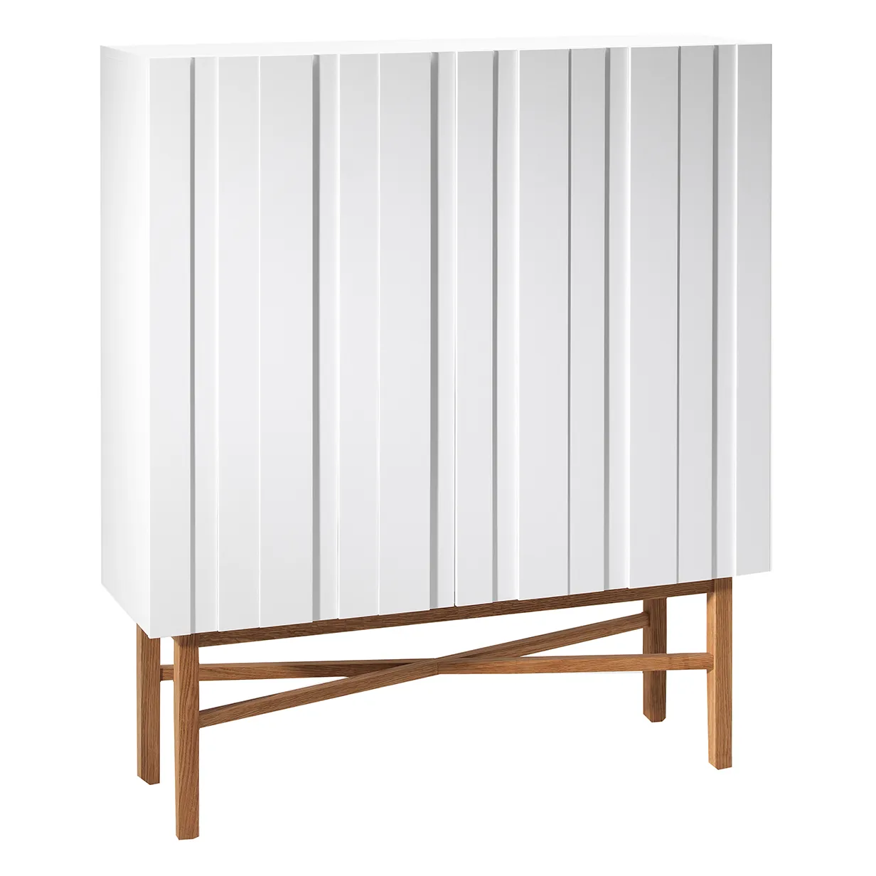 White Cabinet skåp, ek A2