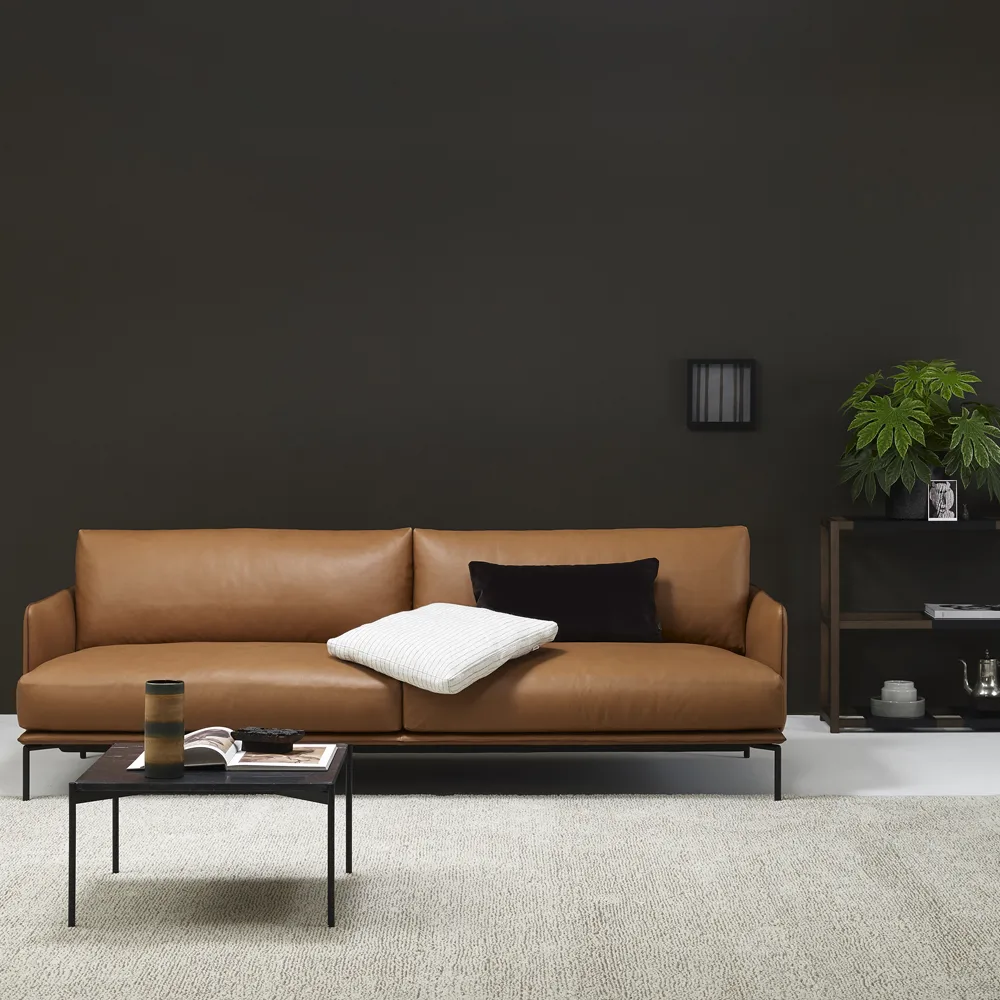 Baron soffa 3-sits, tyg bohemian 010, 210 cm Adea