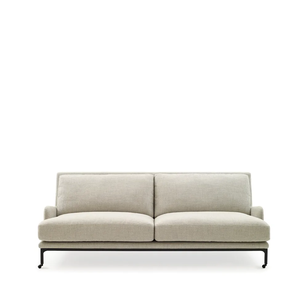 Mr. Jones soffa 230 cm, Aurora 2 beige-svart Adea