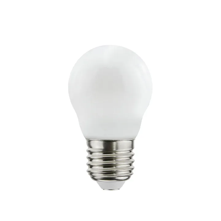 Airam Filament LED dim to warm-klot E27 ljuskälla - opal, p45 e27, 5w - Airam
