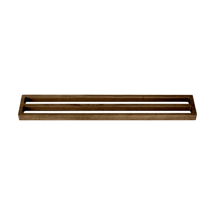 Andersen handduksstång dubbel 73,5 cm - Dark Stain Matt Lacquer Ash - Andersen Furniture