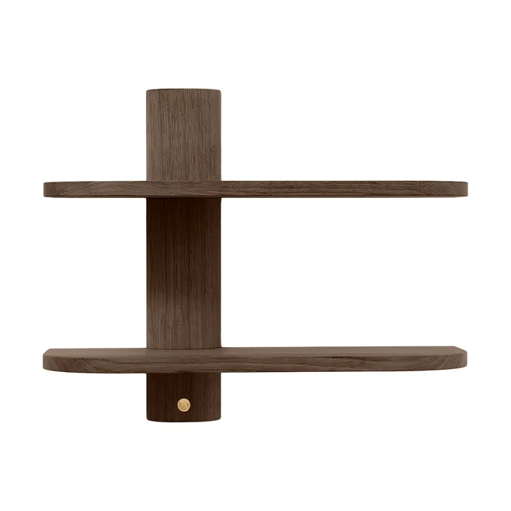 Bend vägghylla - Smoked Oiled Oak, 50x18x40 cm - Andersen Furniture
