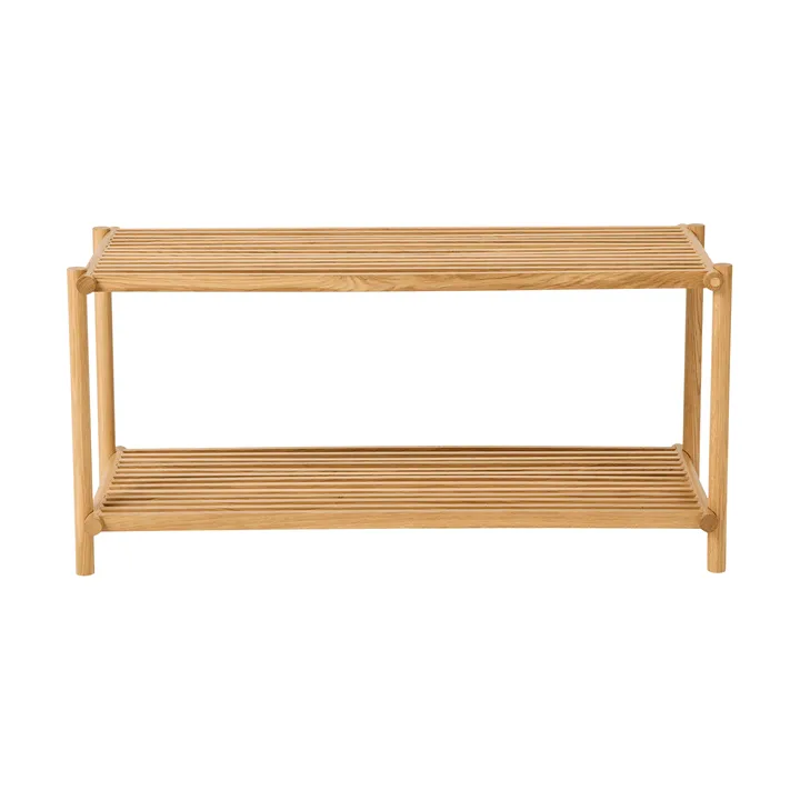 Column Shoe rack - Matt lackad ek - Andersen Furniture