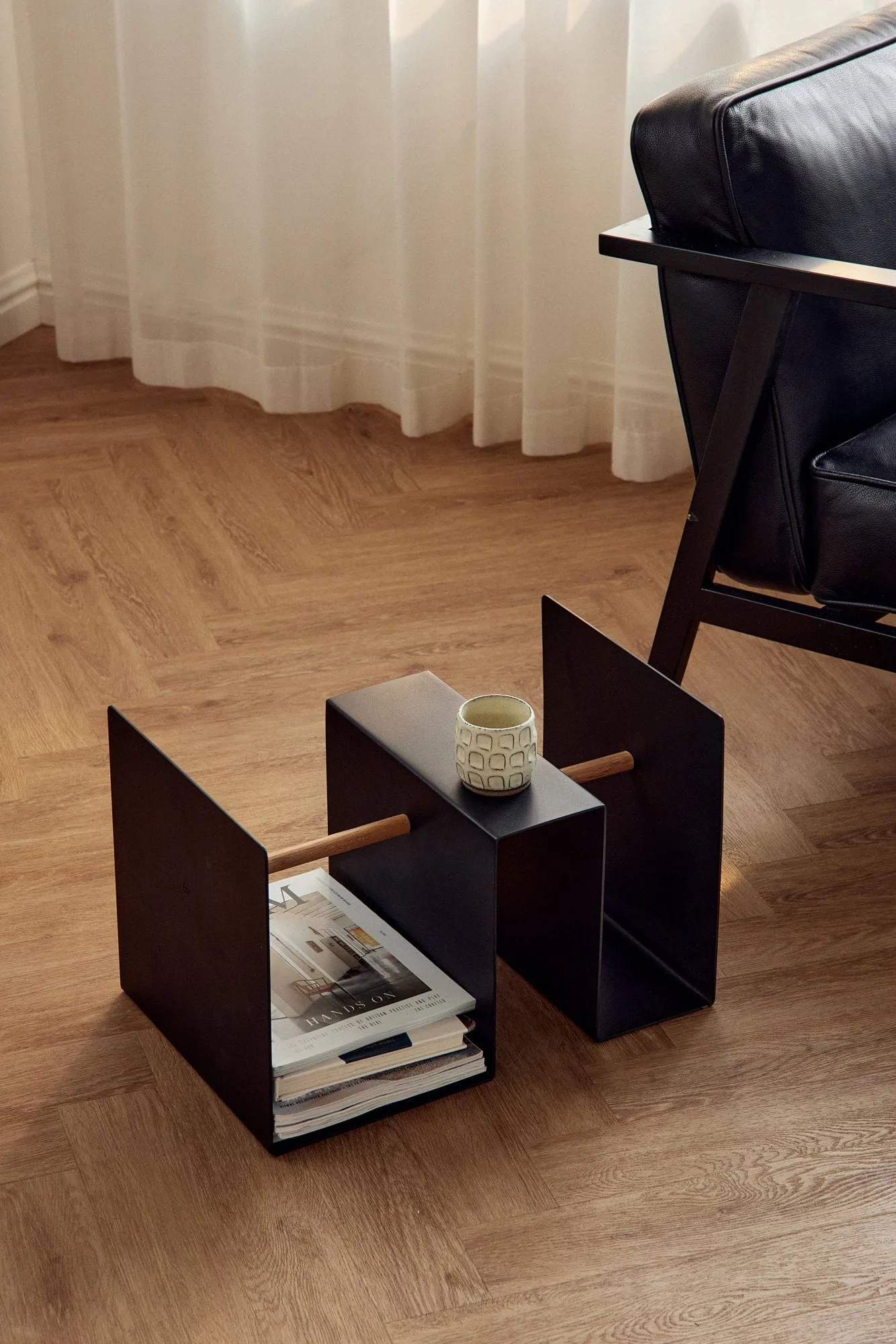 Edge sidobord, Black (svart) Andersen Furniture