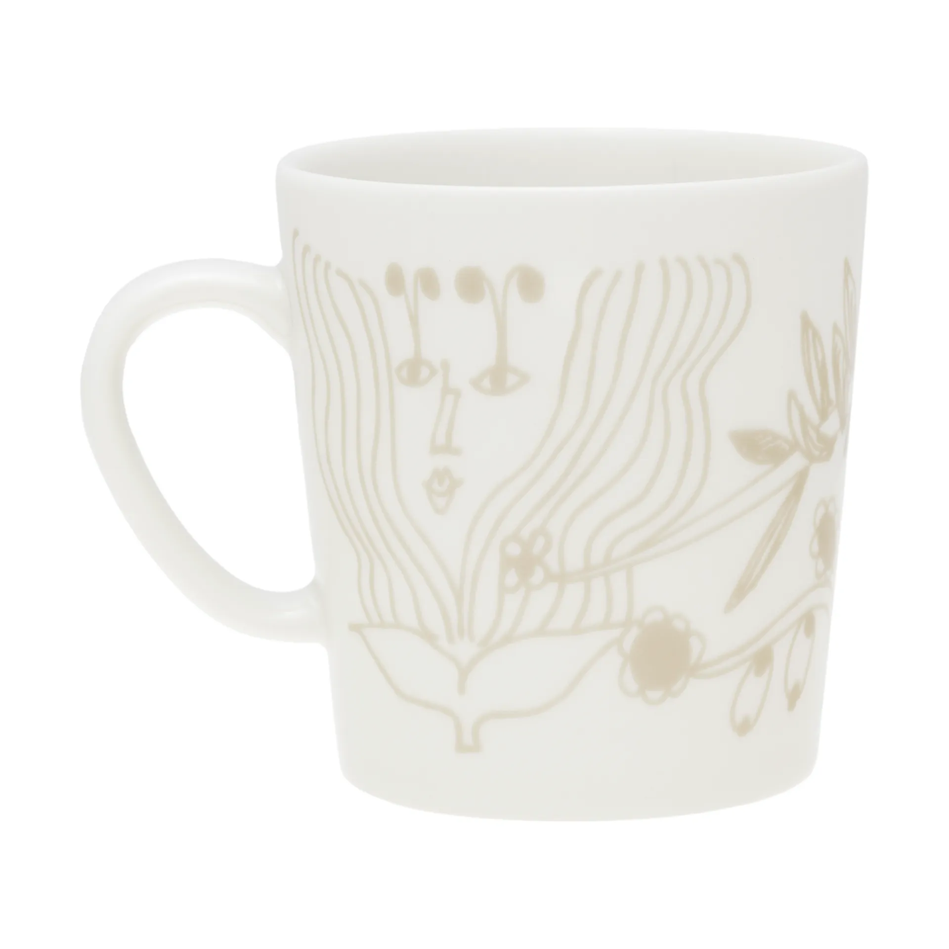 Puutarhurit mugg 30 cl, Beige Arabia
