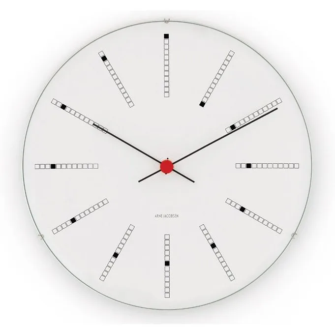 Arne Jacobsen Bankers klocka - Ø 290 mm - Arne Jacobsen Clocks