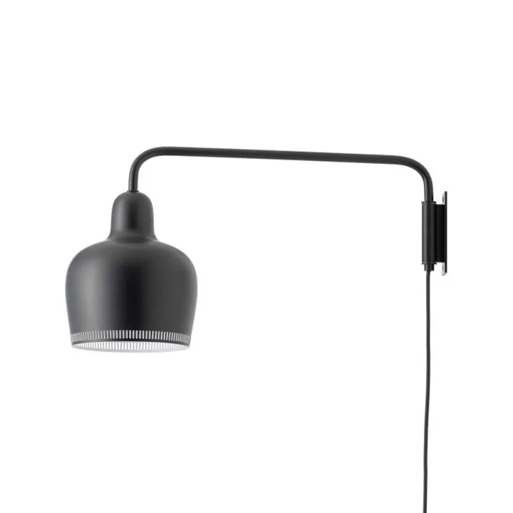 A330S Golden Bell vägglampa - Svart-Vit - Artek