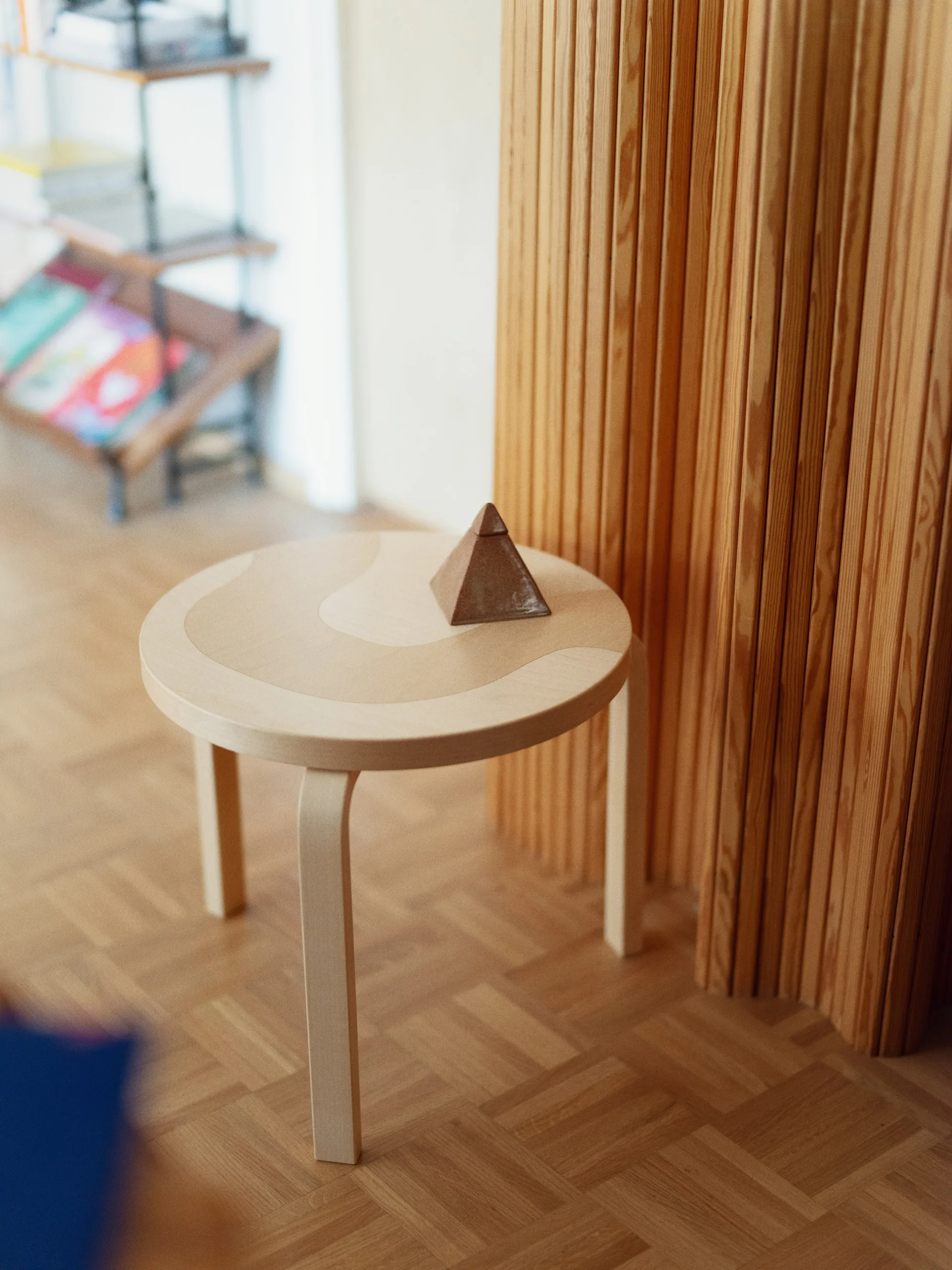 Artek + Marimekko Stool 60 Seireeni pall, Björk Artek