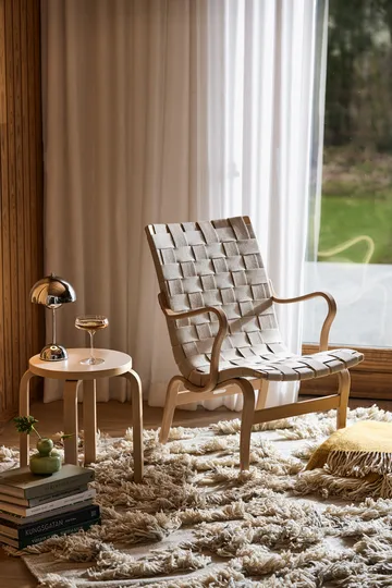Stool E60 pall 4 st ben - Naturlackerad björk-Björk - Artek