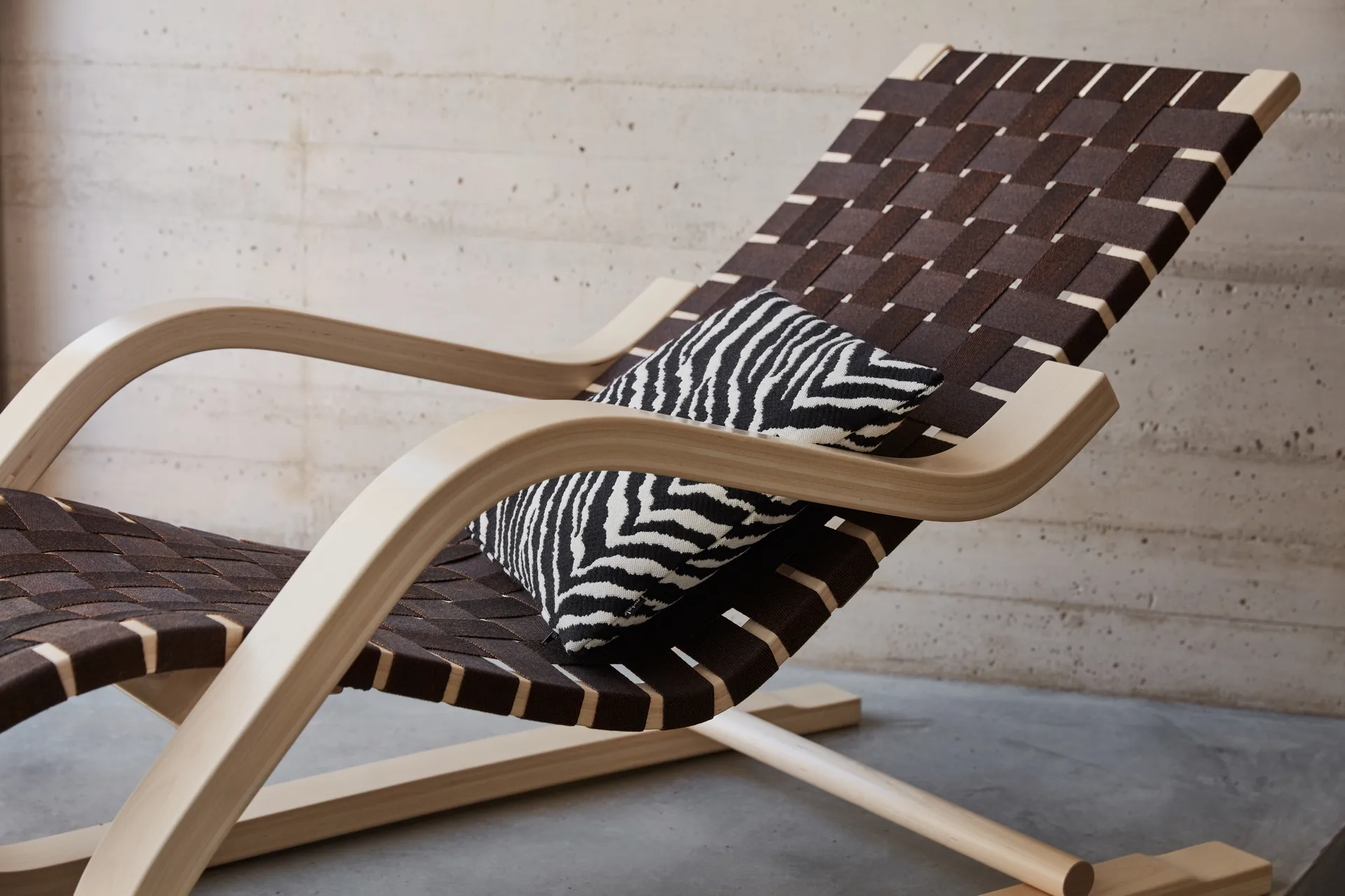 Zebra kuddfodral, Svart-Vit 50x50 cm Artek