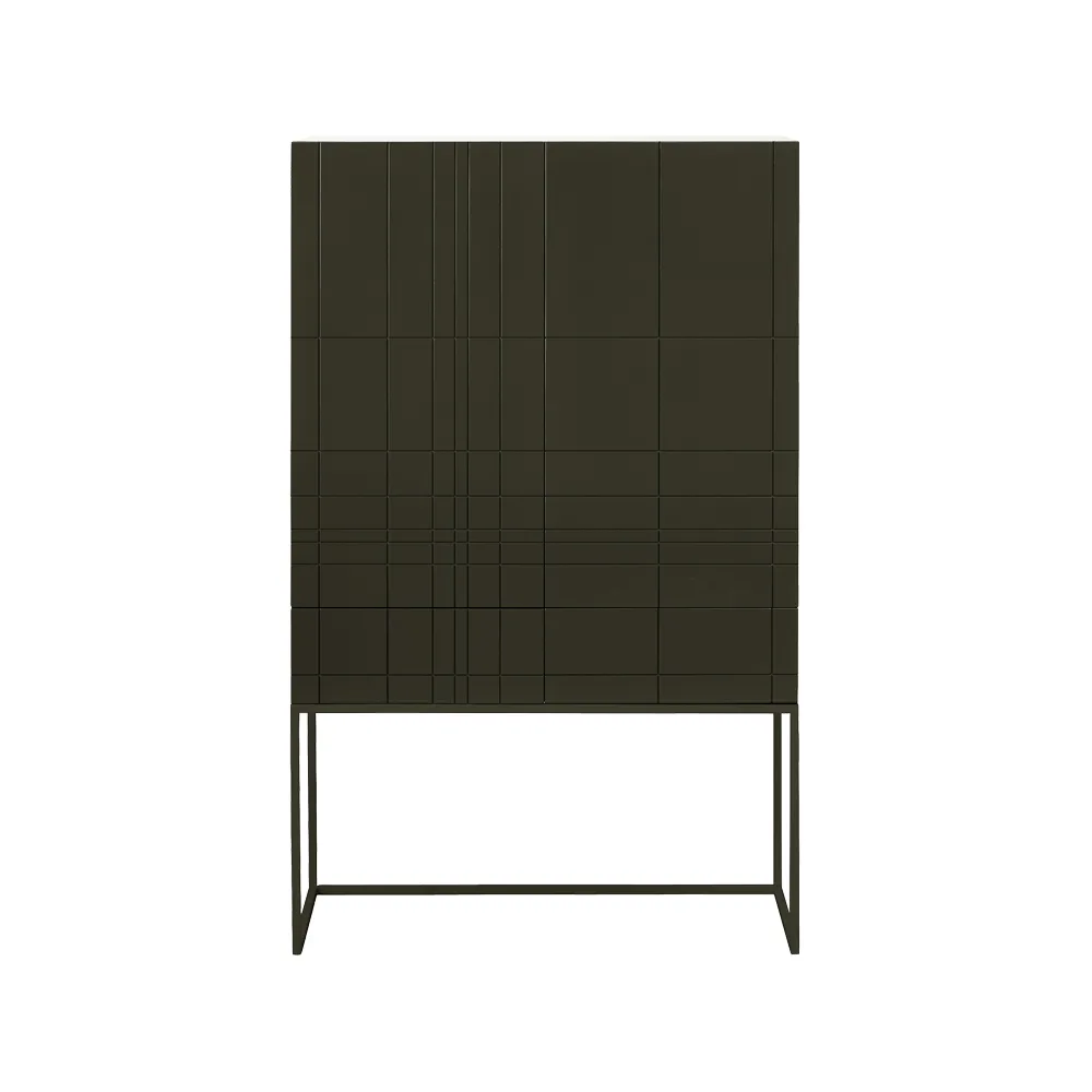 Kilt Light skåp, taupe Asplund