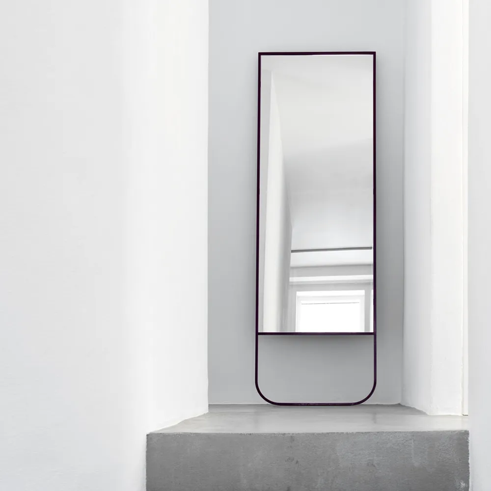 Tati spegel, white Asplund