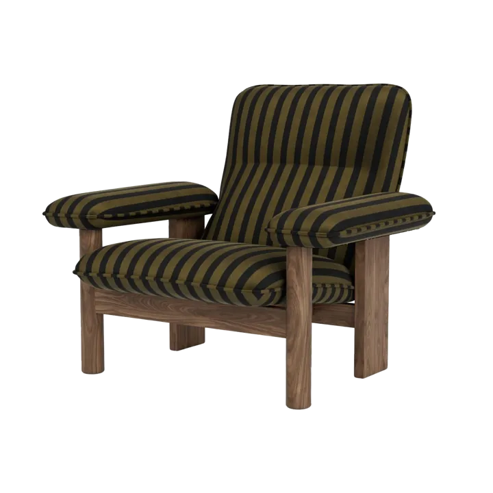 Brasilia fåtölj - Walnut-Cabanon soft - Audo Copenhagen