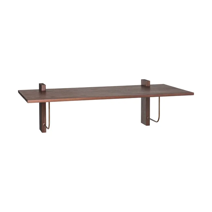 Corbel skrivbord 100x45cm - Dark stained oak - Audo Copenhagen