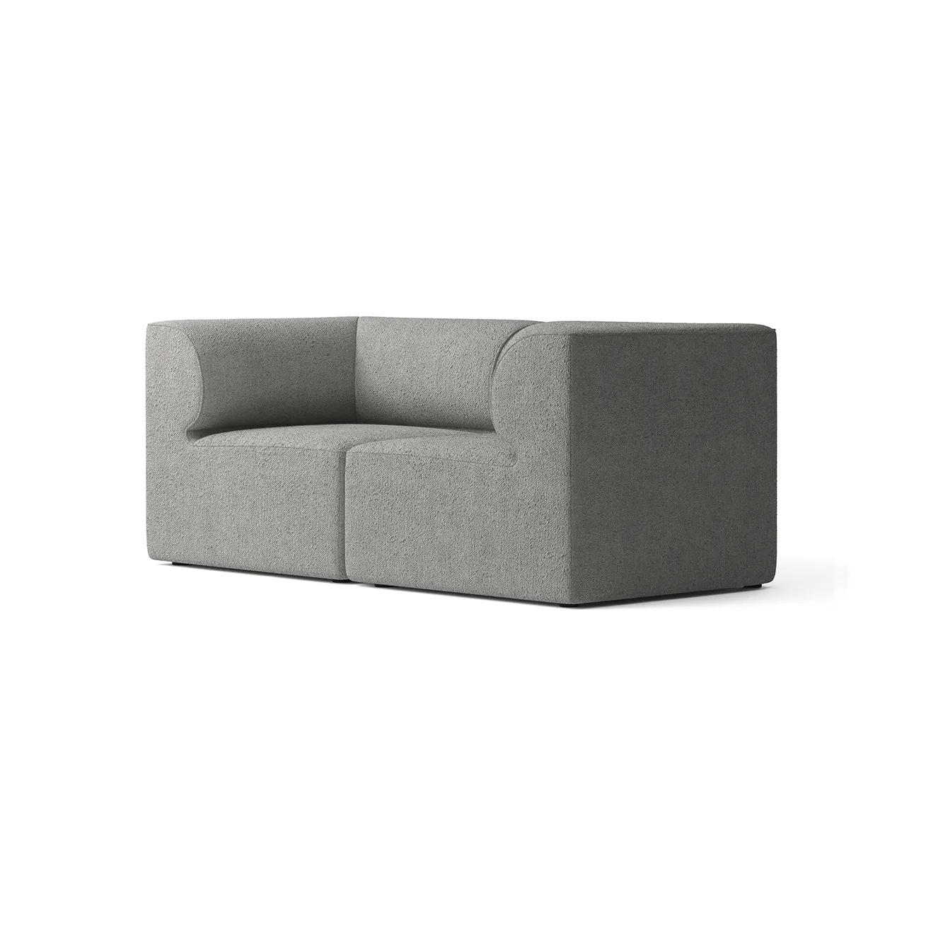 Eave 86 modulsoffa konfiguration 1, Audo Bouclé 16 (Dark Grey) Audo Copenhagen