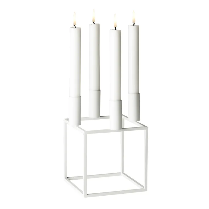 Kubus 4 ljusstake - vit - Audo Copenhagen