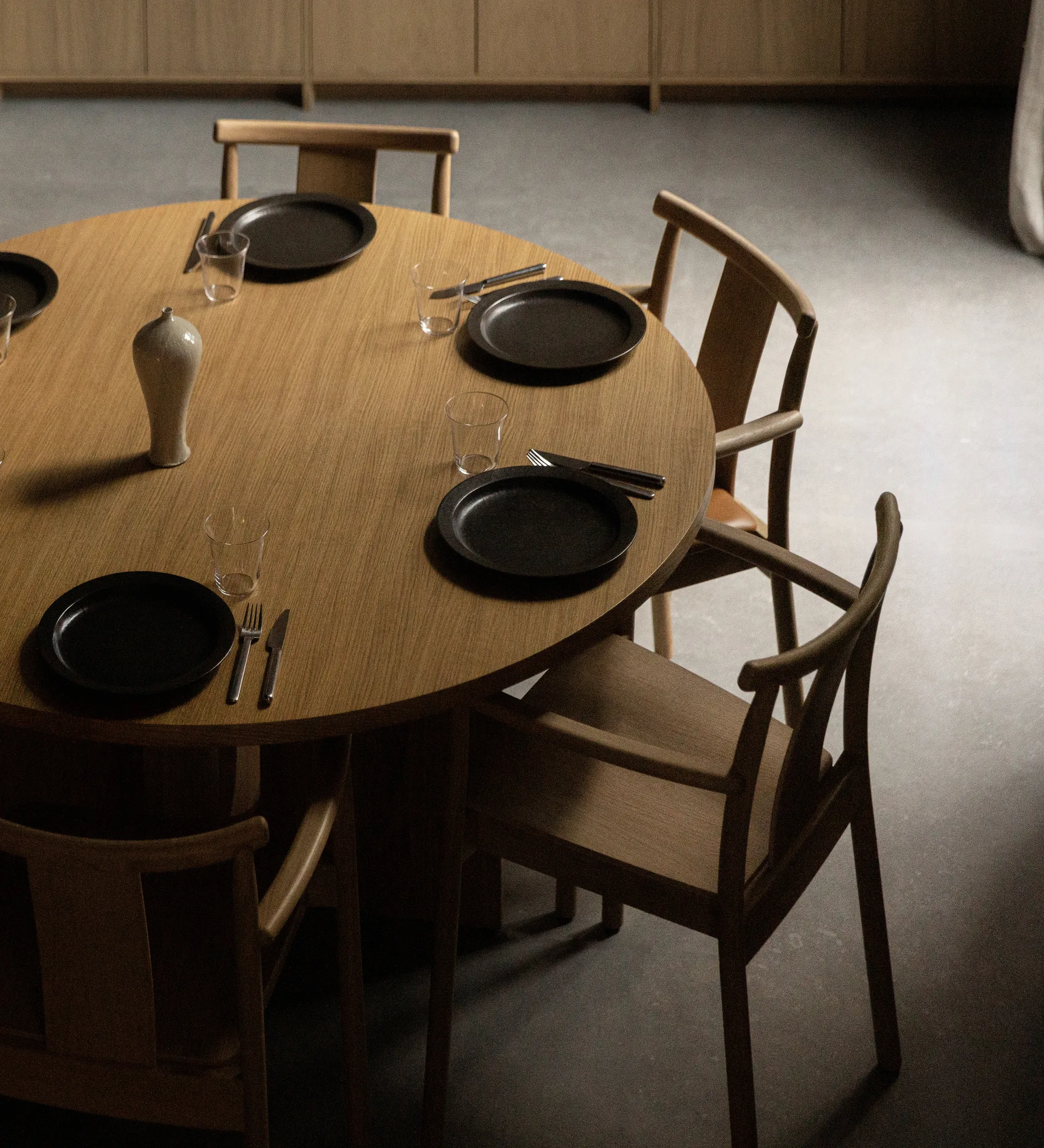 Merkur karmstol, Natural oak Audo Copenhagen