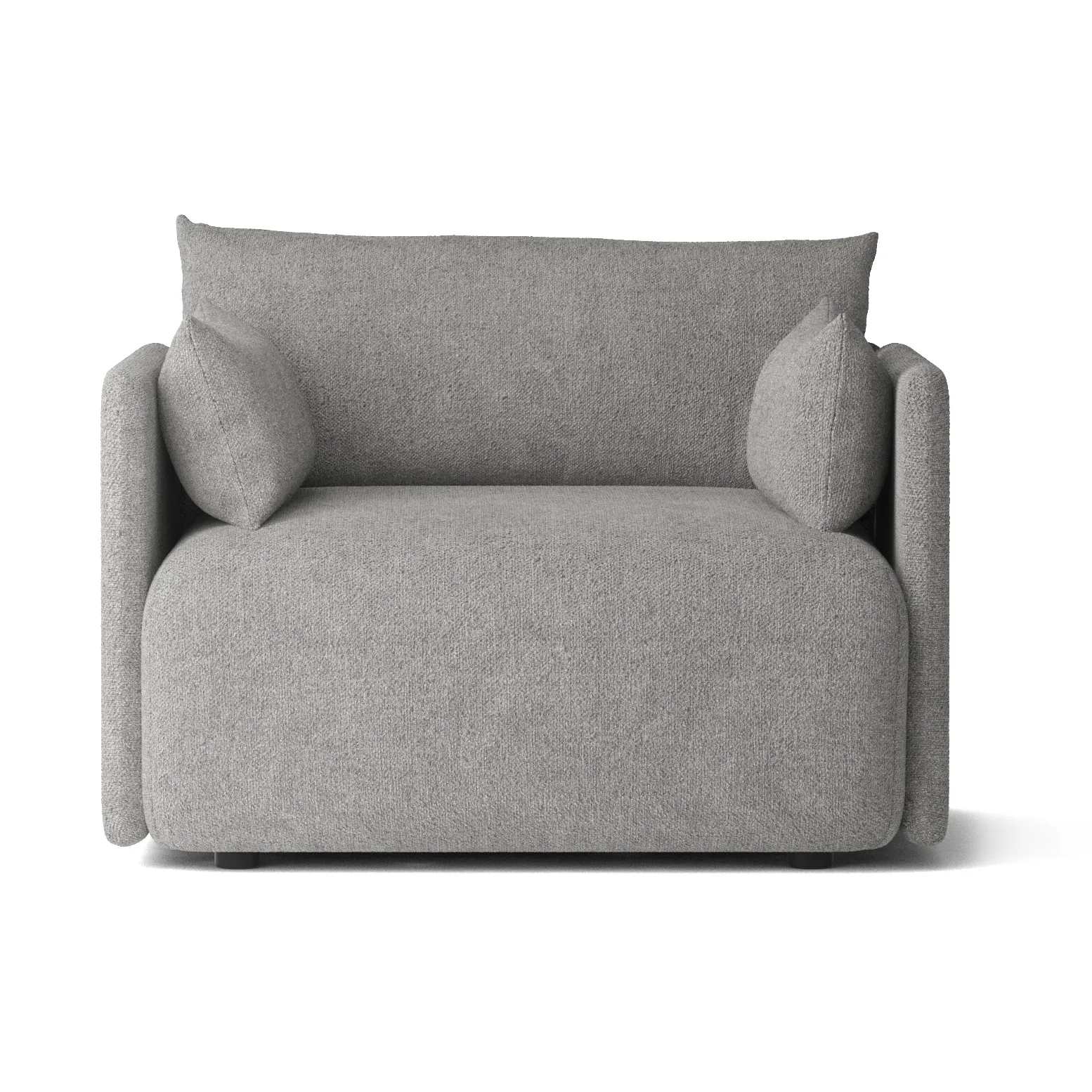 Offset fåtölj, Audo Bouclé 16 Dark grey Audo Copenhagen