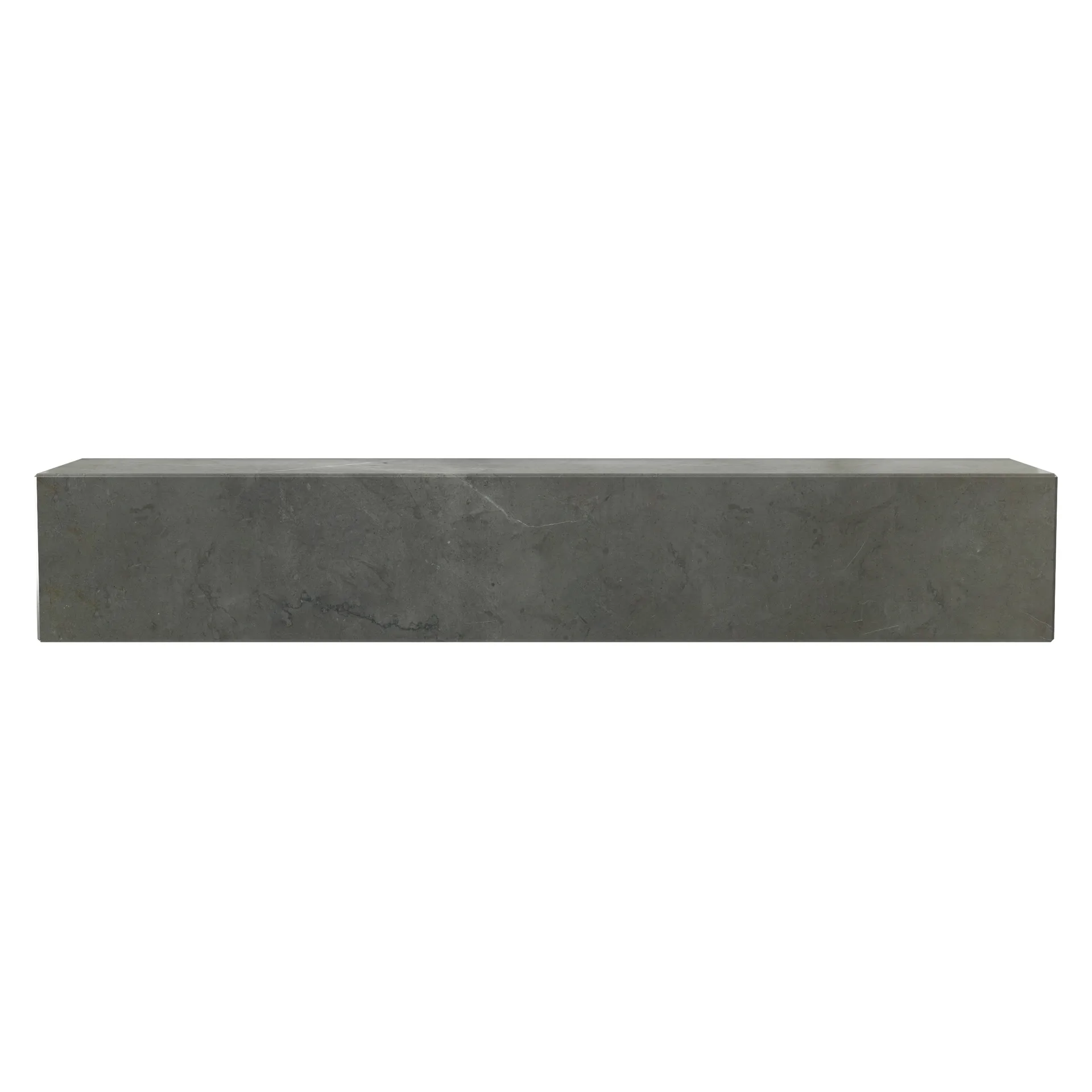 Plinth hylla, Brun-grå kendzo marmor Audo Copenhagen