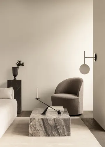 Plinth soffbord - Grey galaxy, low - Audo Copenhagen