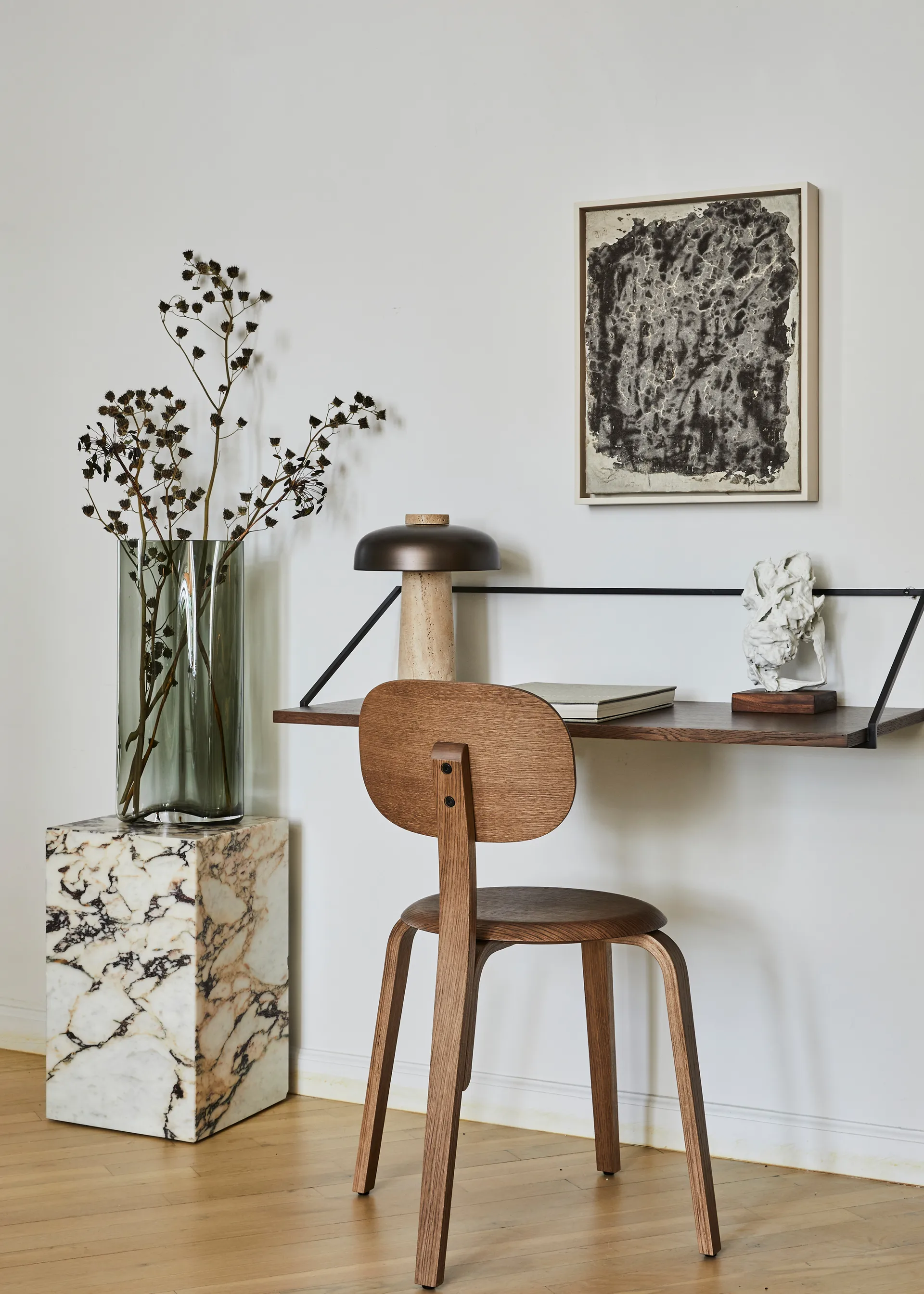 Plinth tall sidobord 30x30x51 cm, Multi rose Audo Copenhagen
