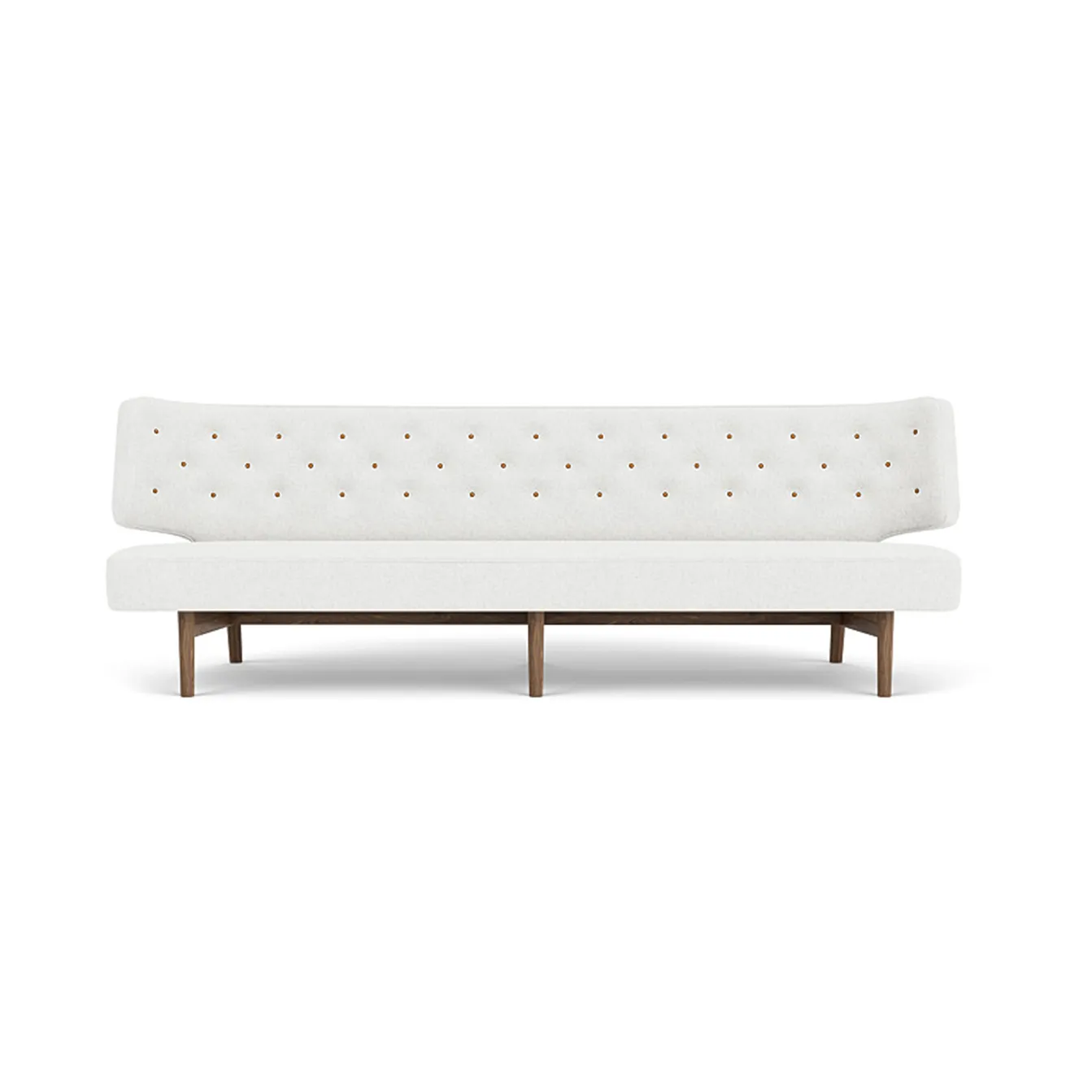 Radiohus soffa, Hallingdal 0110-valnöt, 3-sits Audo Copenhagen